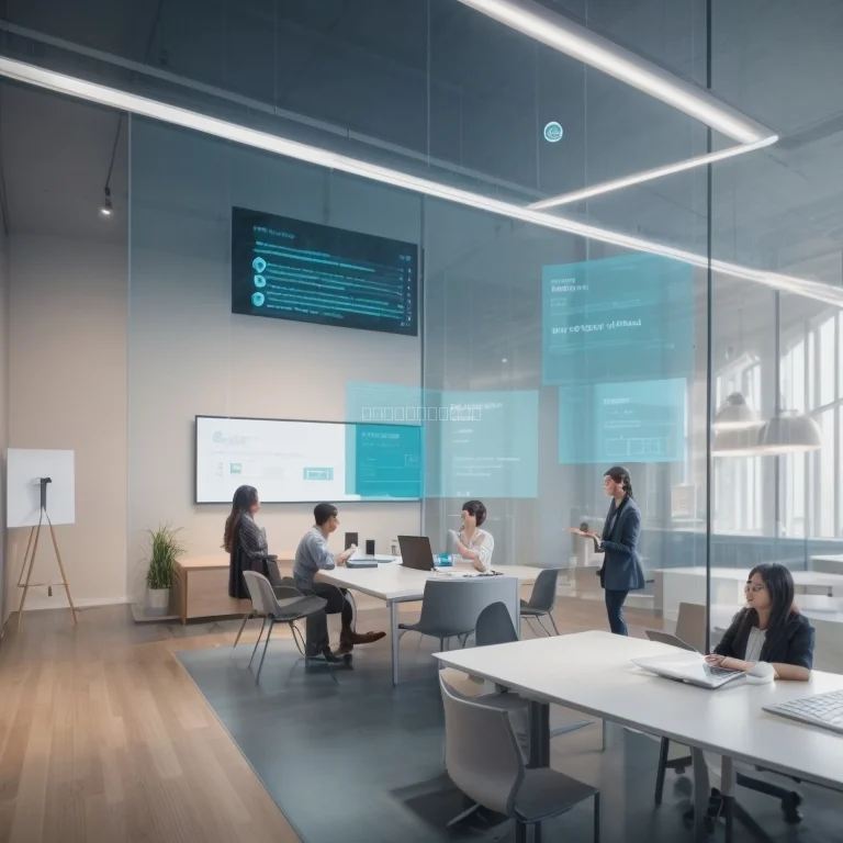 Students interacting with AI on Alveris platform